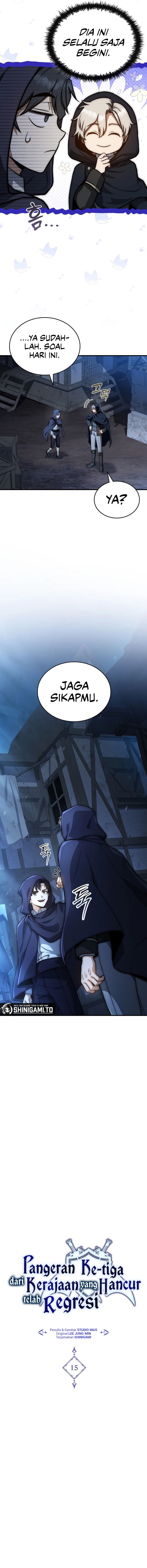 The Third Prince Of The Fallen Kingdom has Regressed chapter 15