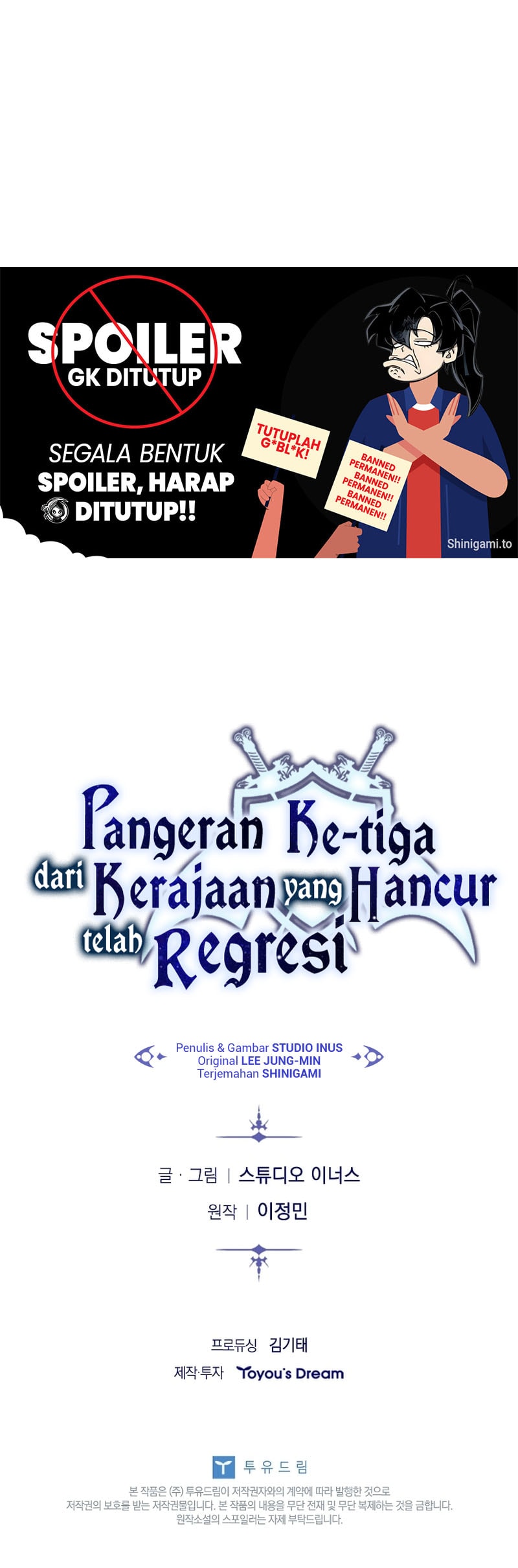 The Third Prince Of The Fallen Kingdom has Regressed Chapter 18 Bahasa Indonesia