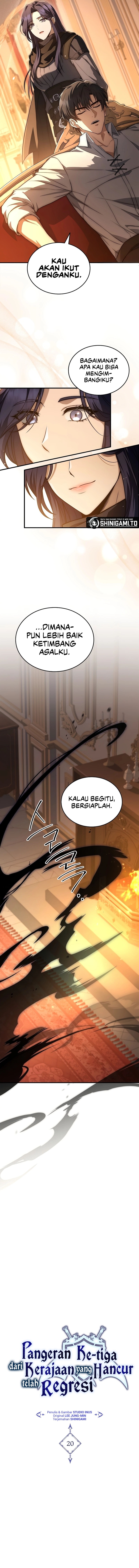 The Third Prince Of The Fallen Kingdom has Regressed chapter 20