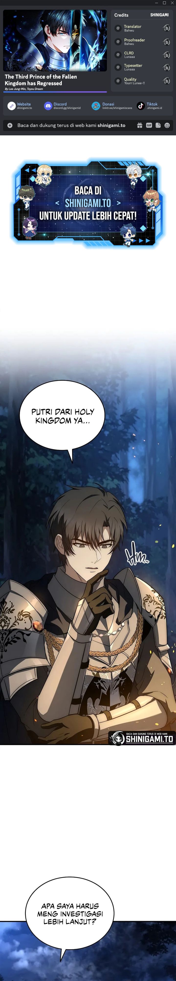 The Third Prince Of The Fallen Kingdom has Regressed chapter 24