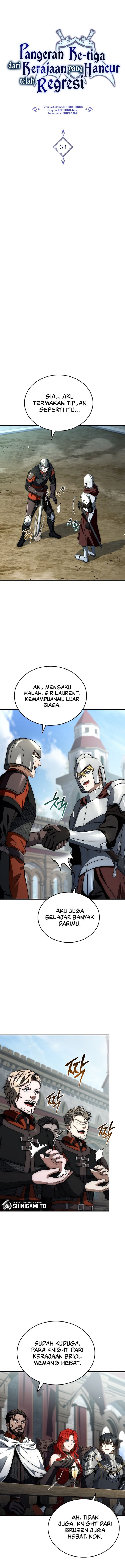 The Third Prince Of The Fallen Kingdom has Regressed chapter 33