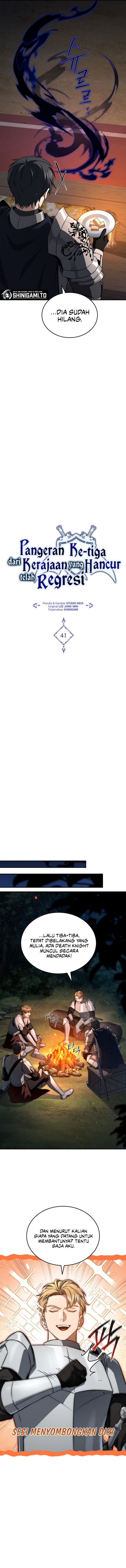 The Third Prince Of The Fallen Kingdom has Regressed chapter 41