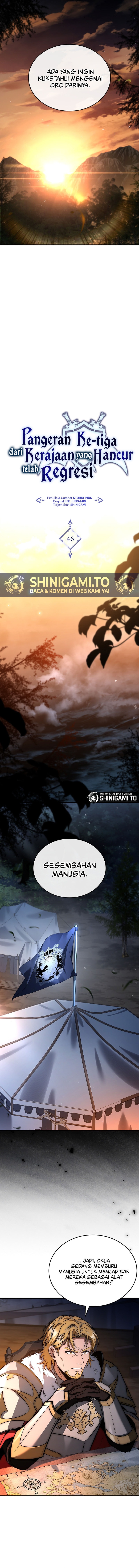 The Third Prince Of The Fallen Kingdom has Regressed chapter 46