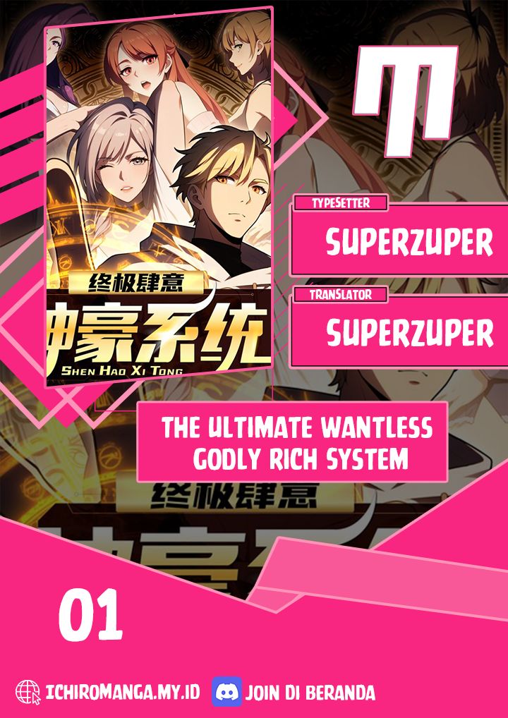 The Ultimate Wantless Godly Rich System chapter 1