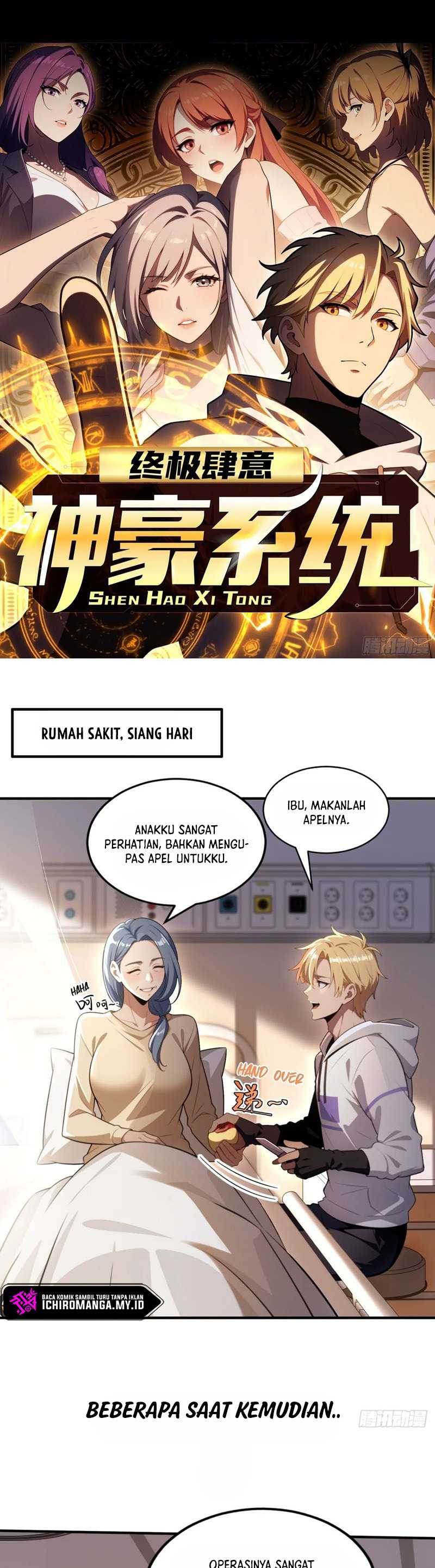 The Ultimate Wantless Godly Rich System Chapter 18 Bahasa Indonesia