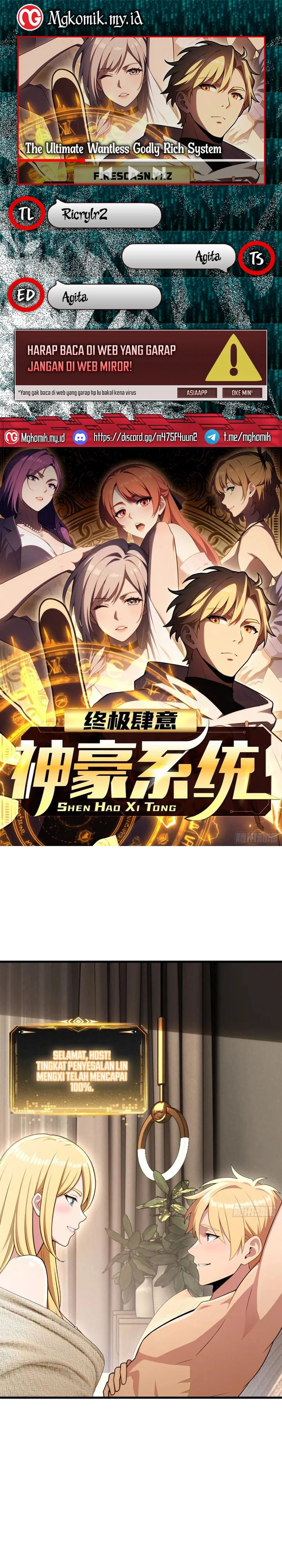 The Ultimate Wantless Godly Rich System chapter 53