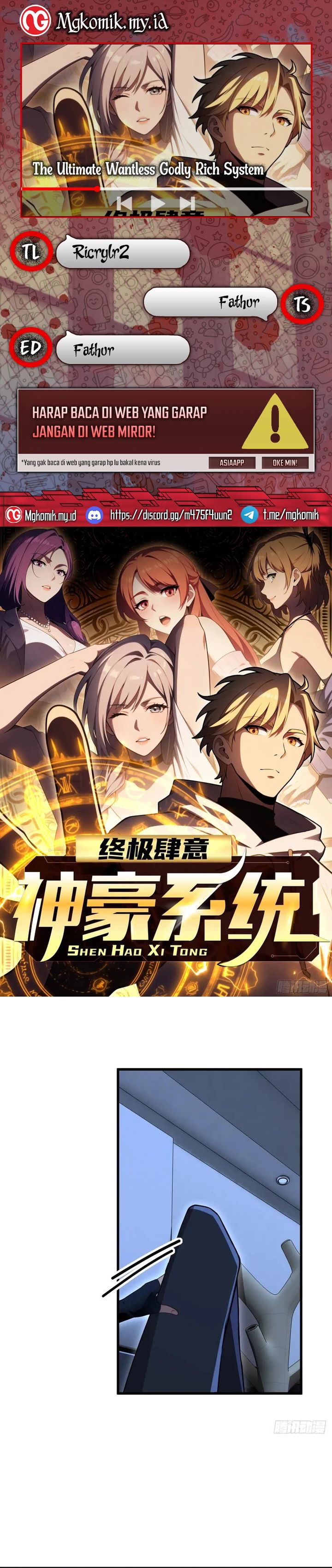 The Ultimate Wantless Godly Rich System chapter 57