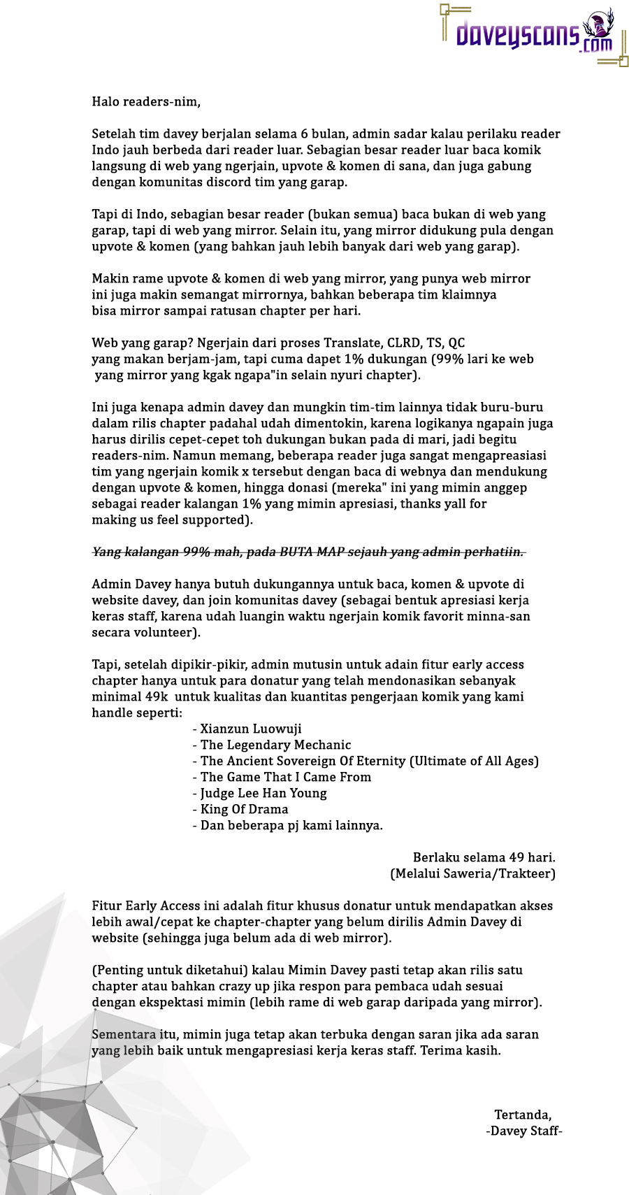 The Ultimate of All Ages Chapter 25 Bahasa Indonesia