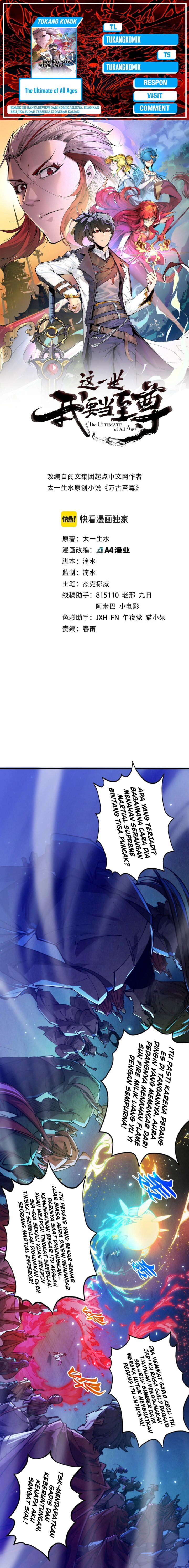 The Ultimate of All Ages (The Ancient Sovereign of Eternity) chapter 448