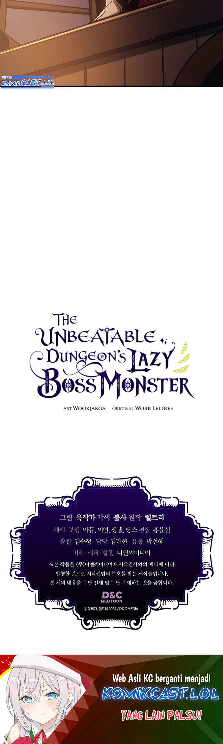 The Unbeatable Dungeon’s Lazy Boss Monster Chapter 22 Bahasa Indonesia