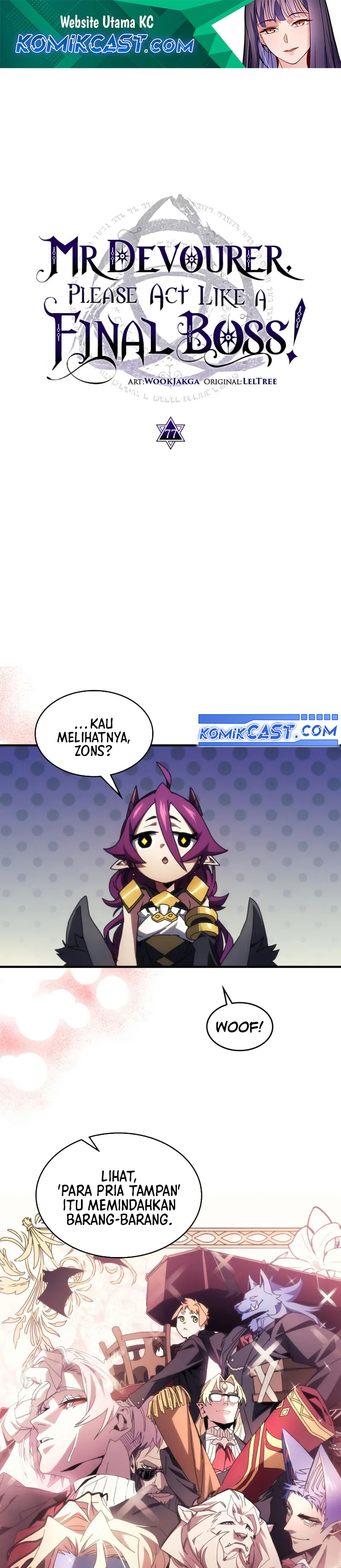 The Unbeatable Dungeon’s Lazy Boss Monster chapter 77