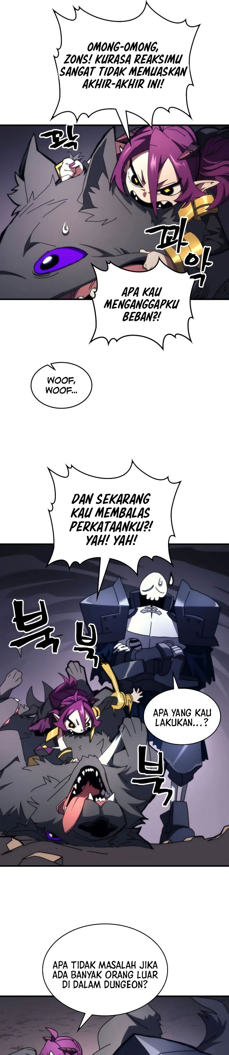 The Unbeatable Dungeon’s Lazy Boss Monster chapter 77