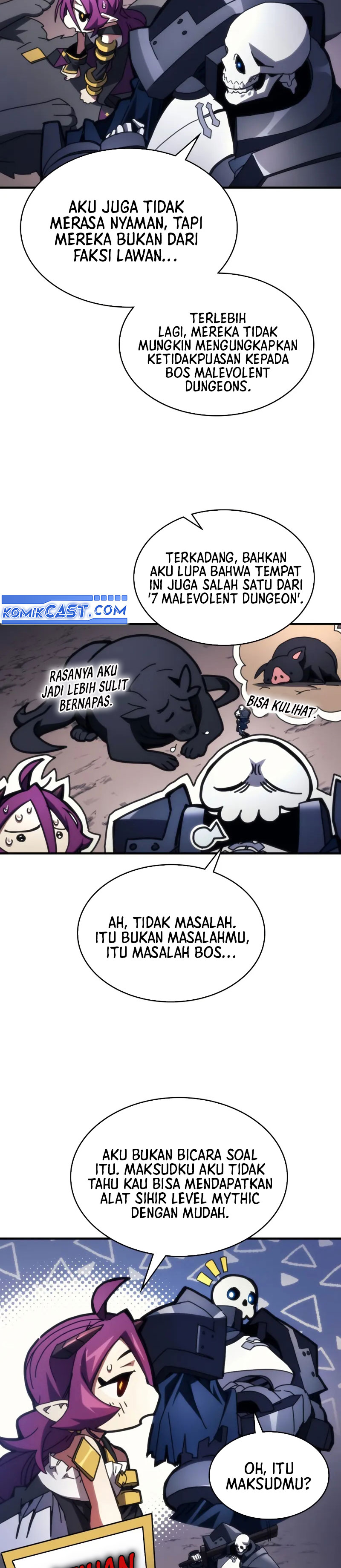 The Unbeatable Dungeon’s Lazy Boss Monster chapter 77