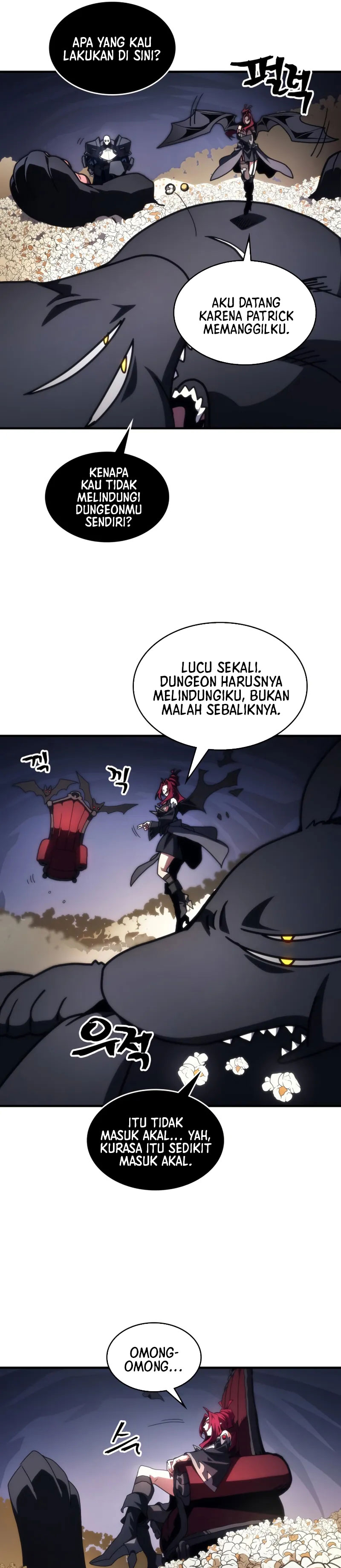 The Unbeatable Dungeon’s Lazy Boss Monster chapter 77