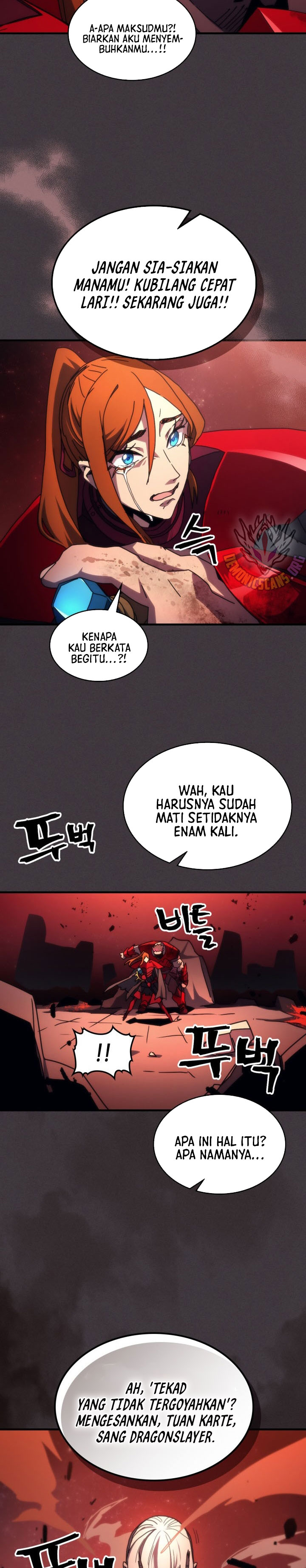 The Unbeatable Dungeon’s Lazy Boss Monster Chapter 82 Bahasa Indonesia