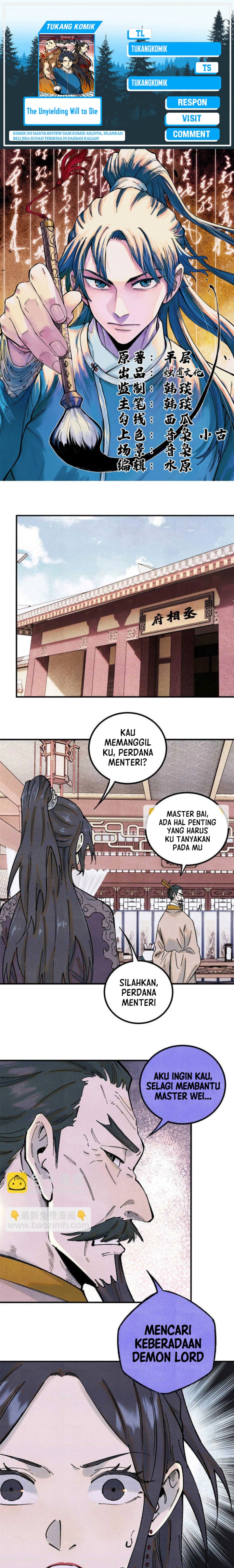 The Unyielding Will to Die Chapter 77 Bahasa Indonesia