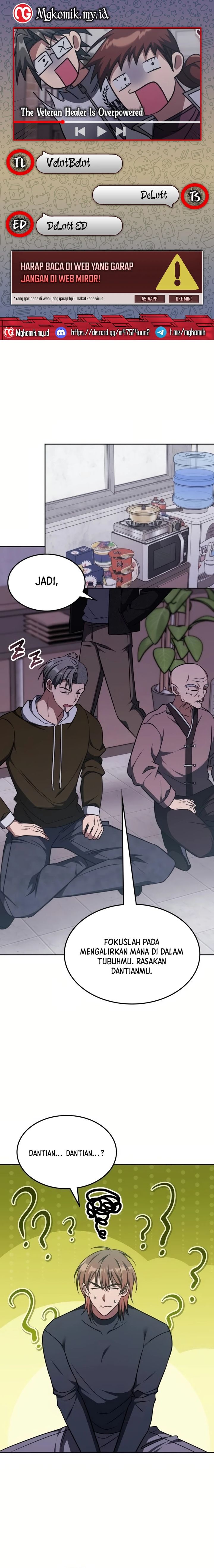 The Veteran Healer Is Overpowered Chapter 17 Bahasa Indonesia