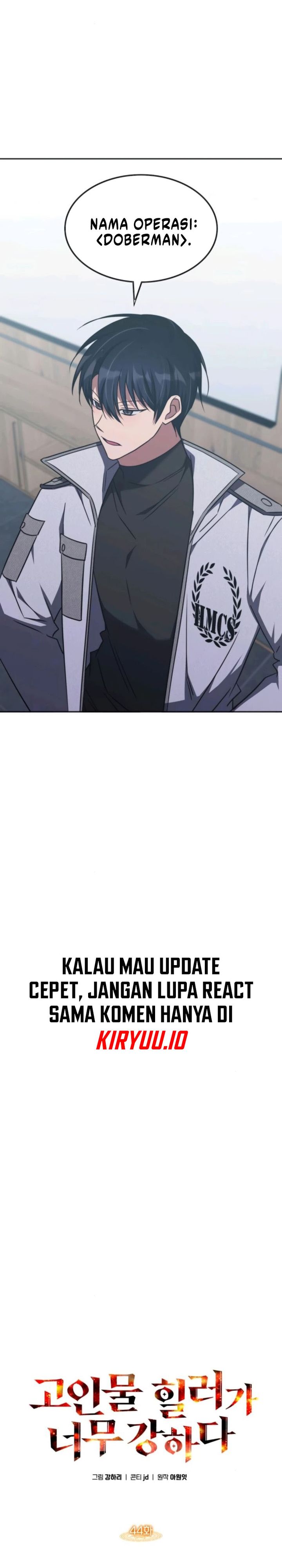 The Veteran Healer Is Overpowered Chapter 44 Bahasa Indonesia