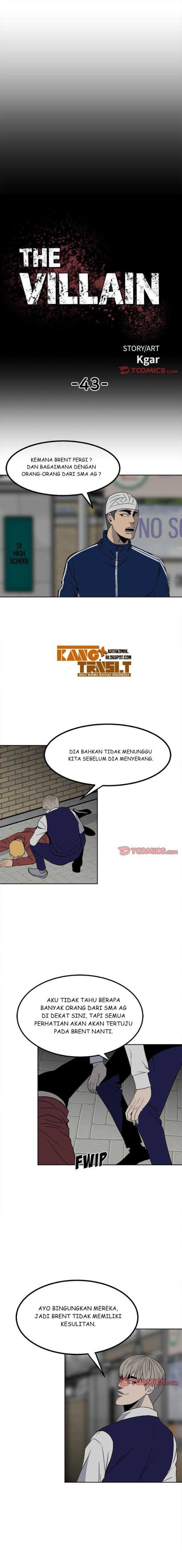 The Villain Chapter 43 Bahasa Indonesia
