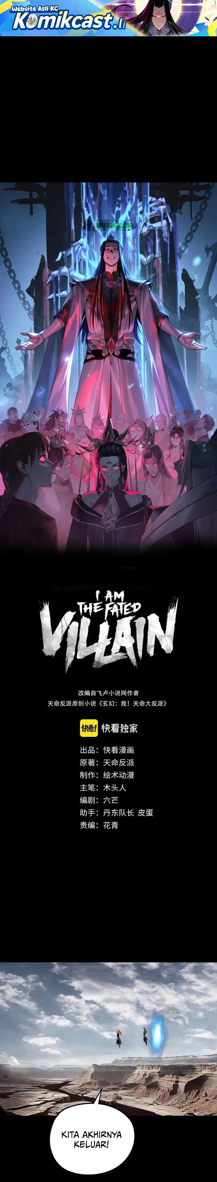 The Villain of Destiny Chapter 233 Bahasa Indonesia