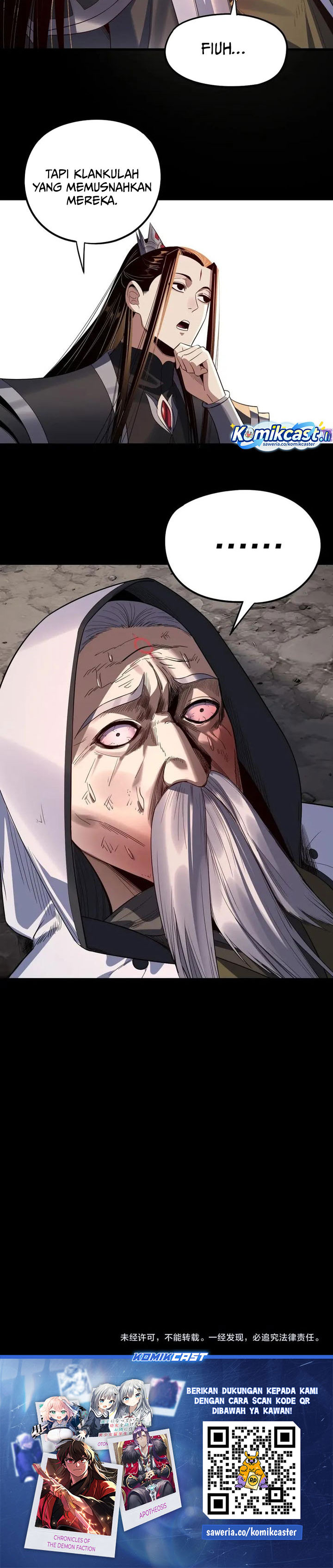 The Villain of Destiny Chapter 233 Bahasa Indonesia