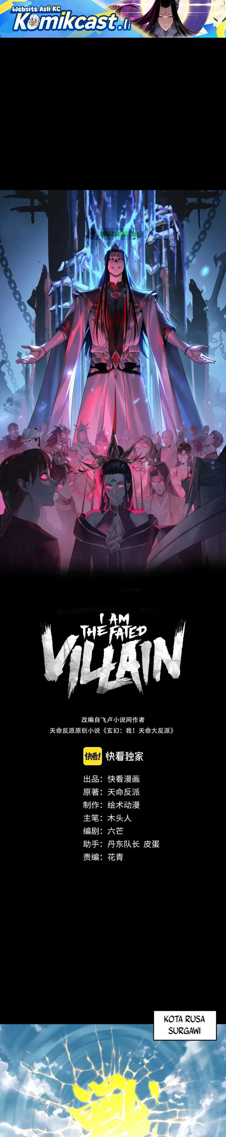 The Villain of Destiny Chapter 235 Bahasa Indonesia