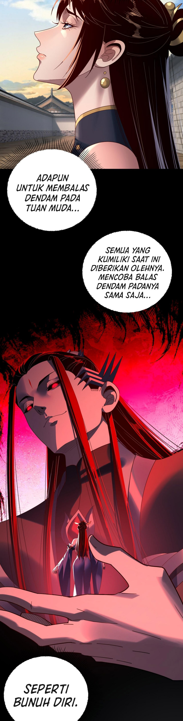 The Villain of Destiny Chapter 261 Bahasa Indonesia