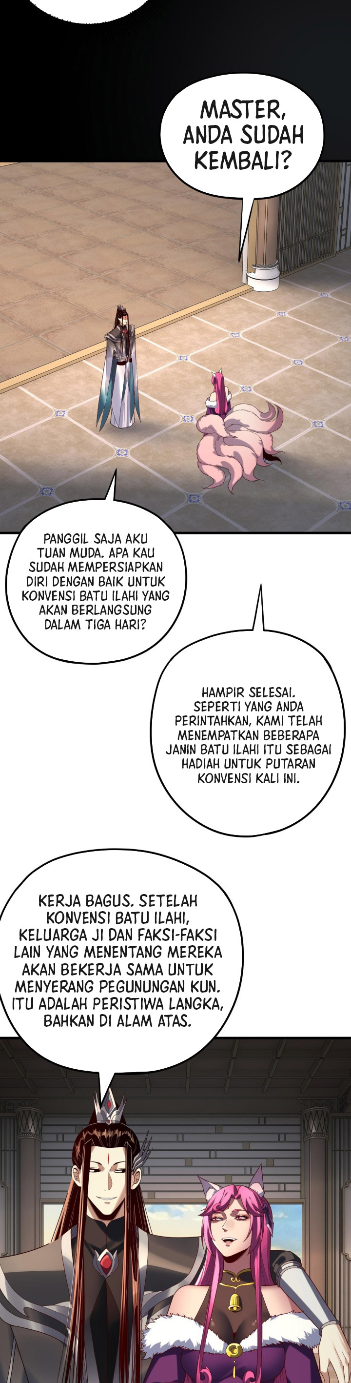 The Villain of Destiny Chapter 261 Bahasa Indonesia