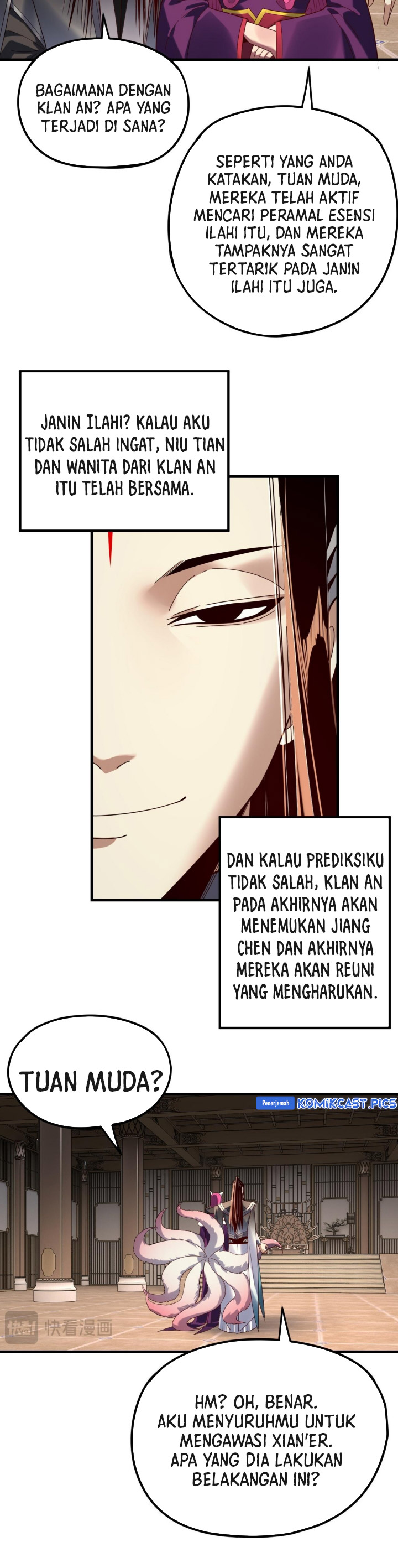The Villain of Destiny Chapter 261 Bahasa Indonesia