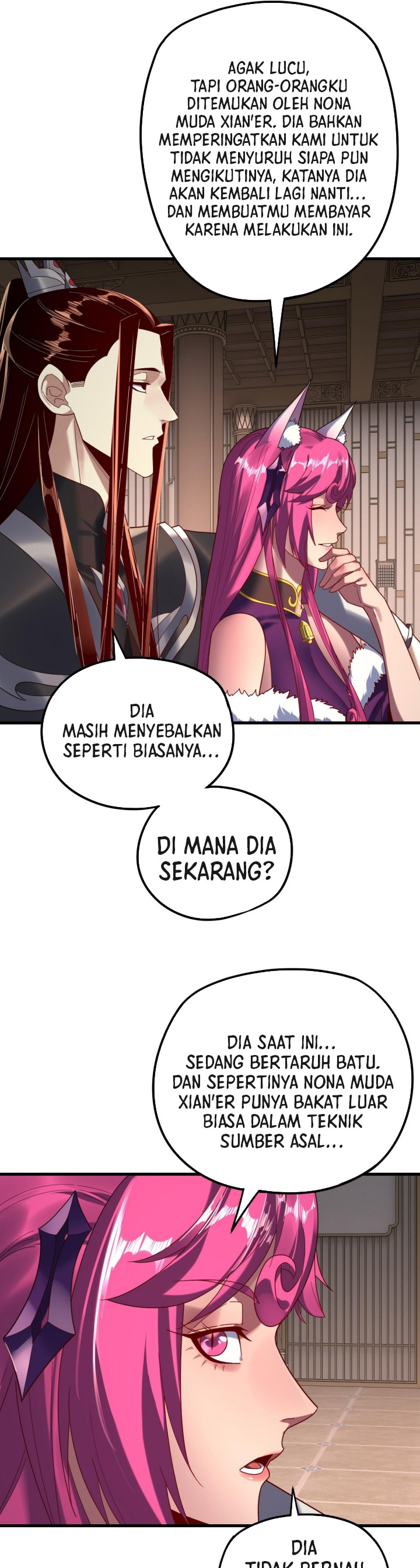 The Villain of Destiny Chapter 261 Bahasa Indonesia