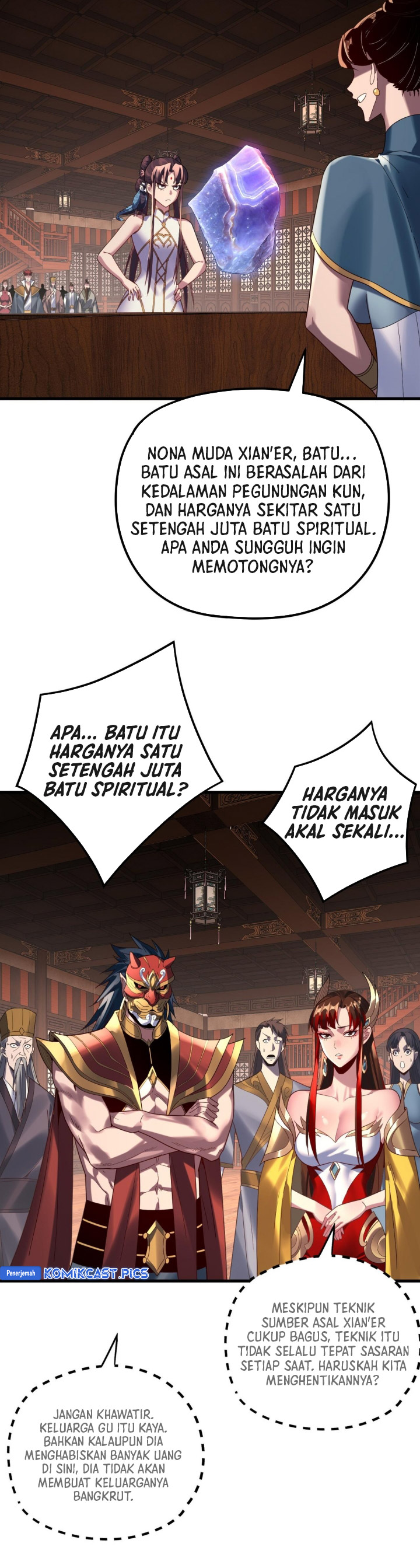 The Villain of Destiny Chapter 261 Bahasa Indonesia