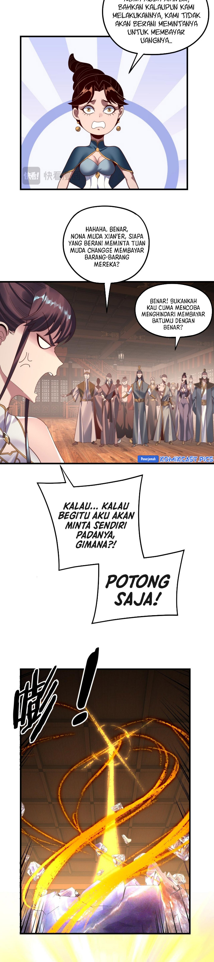 The Villain of Destiny Chapter 261 Bahasa Indonesia