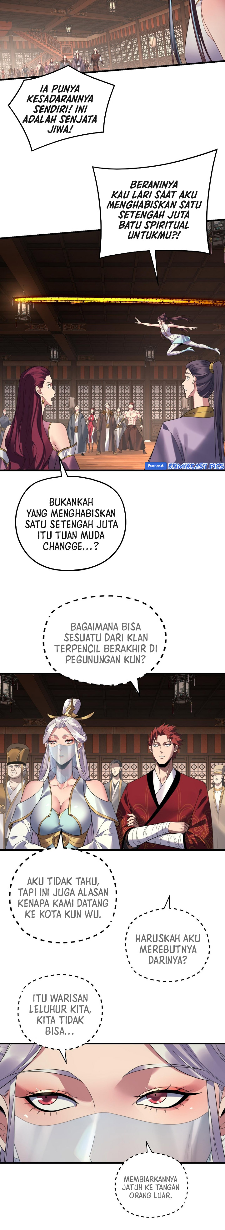 The Villain of Destiny Chapter 261 Bahasa Indonesia