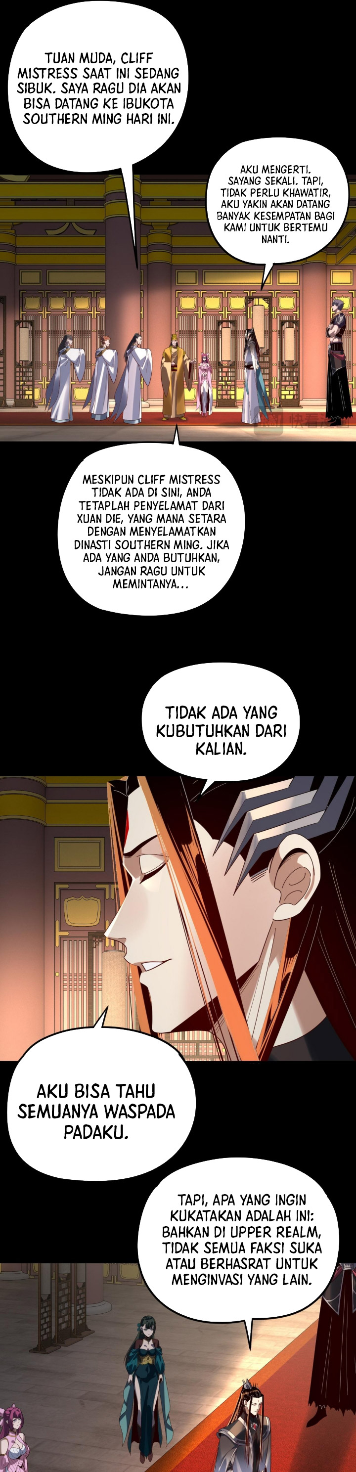 The Villain of Destiny Chapter 292 Bahasa Indonesia