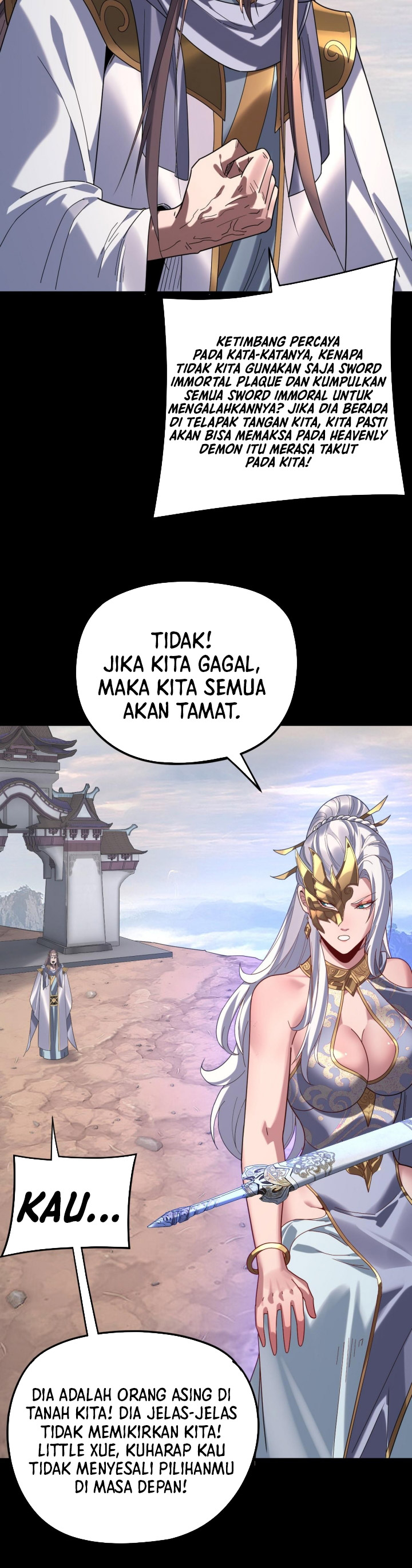 The Villain of Destiny Chapter 292 Bahasa Indonesia