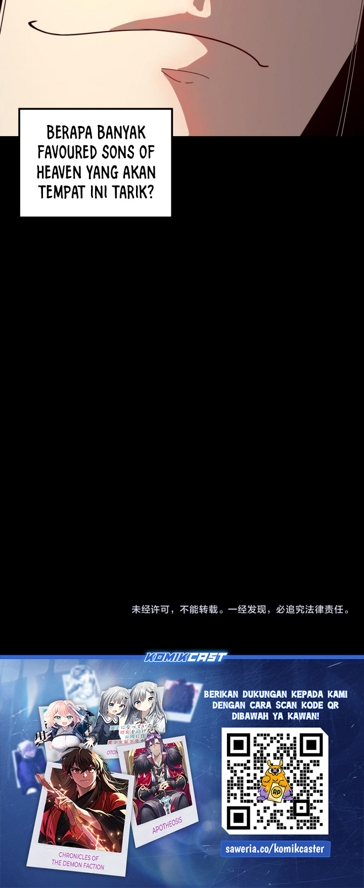 The Villain of Destiny Chapter 292 Bahasa Indonesia