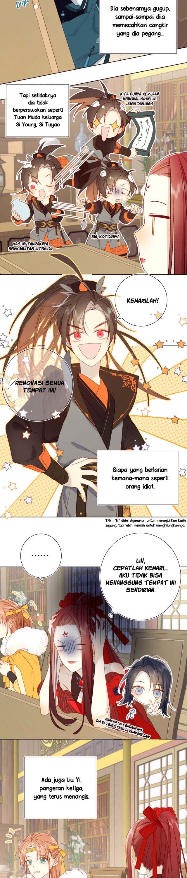 The Villainess Refuses to Flirt with the Male Lead Chapter 06 Bahasa Indonesia