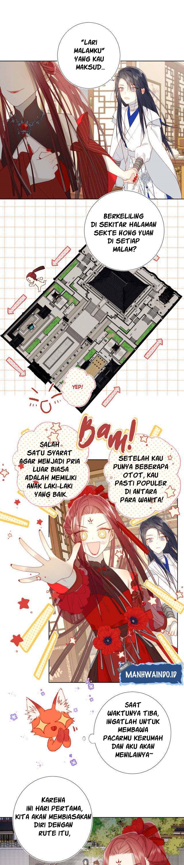 The Villainess Refuses to Flirt with the Male Lead Chapter 07 Bahasa Indonesia