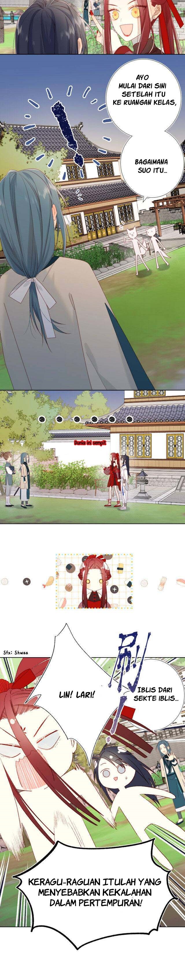 The Villainess Refuses to Flirt with the Male Lead Chapter 07 Bahasa Indonesia