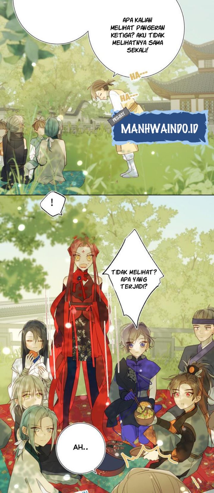 The Villainess Refuses to Flirt with the Male Lead Chapter 31 Bahasa Indonesia