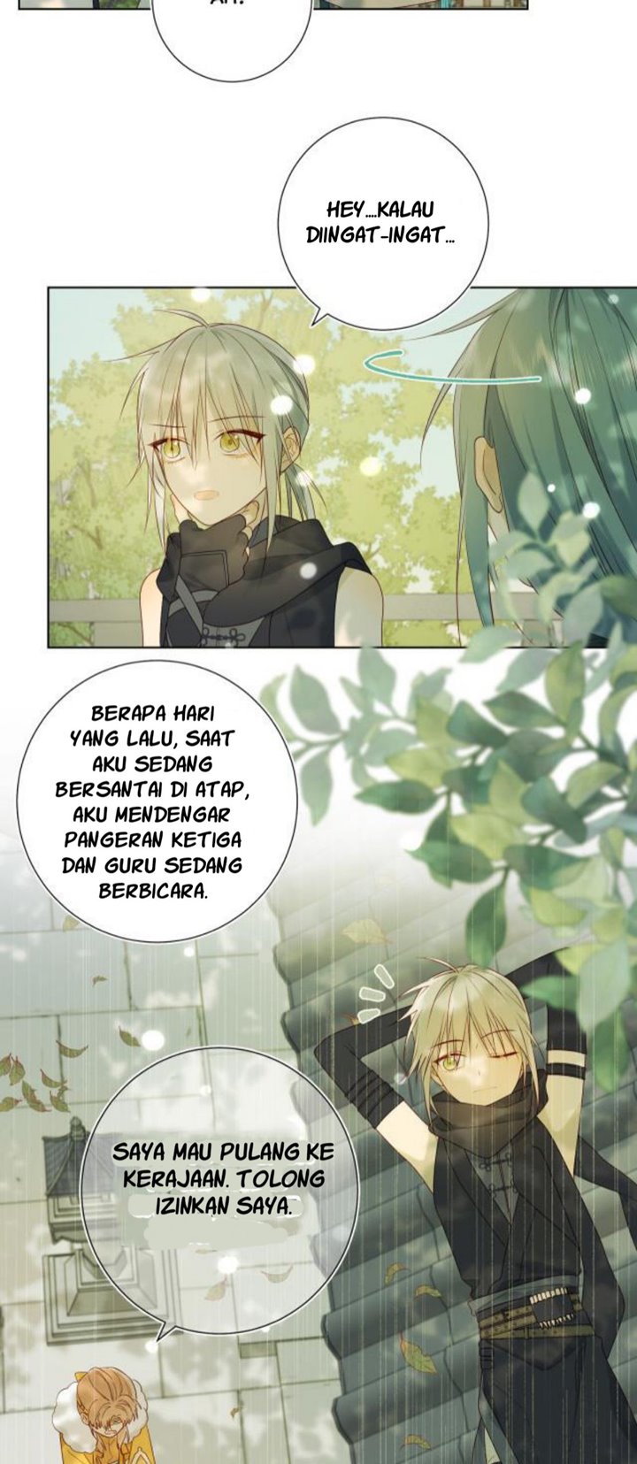 The Villainess Refuses to Flirt with the Male Lead Chapter 31 Bahasa Indonesia