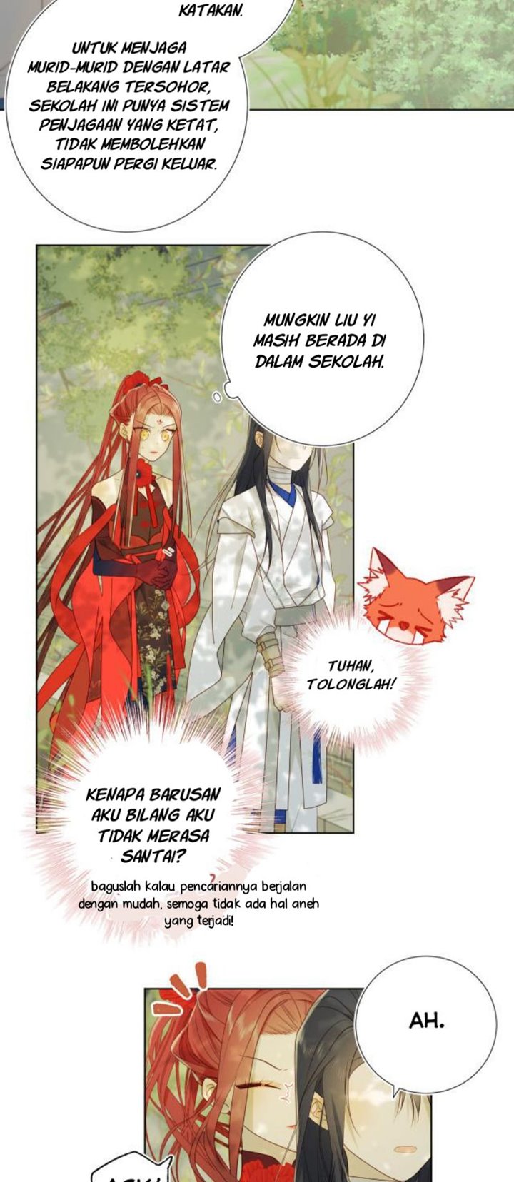 The Villainess Refuses to Flirt with the Male Lead Chapter 31 Bahasa Indonesia