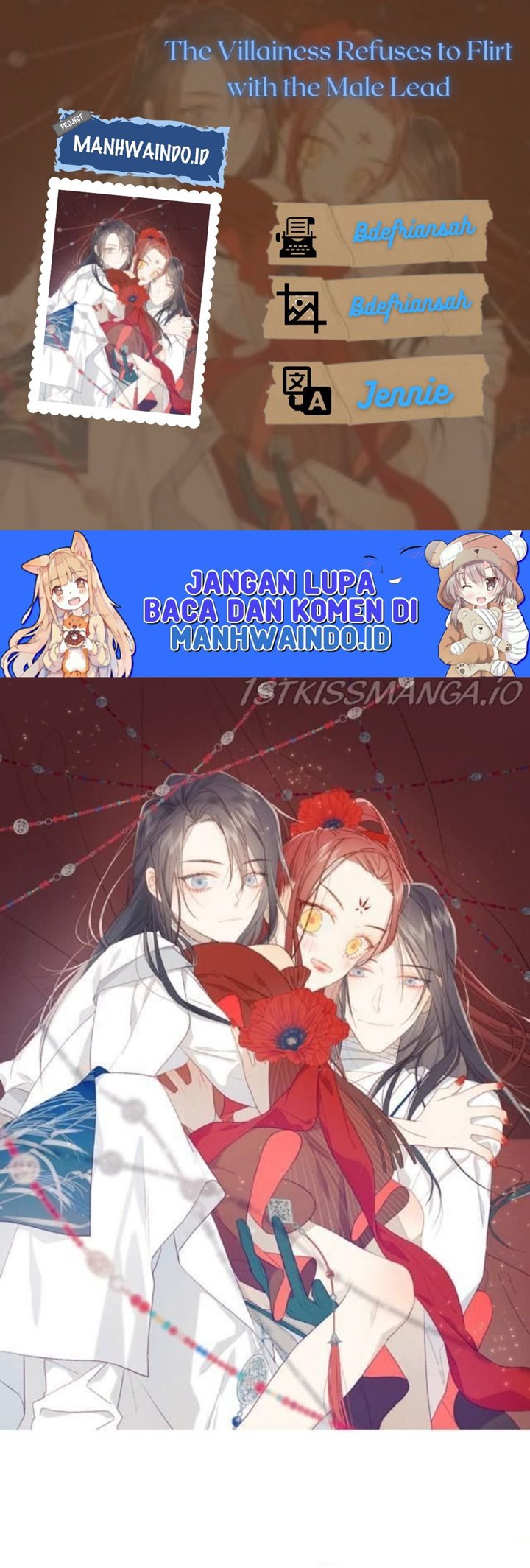 The Villainess Refuses to Flirt with the Male Lead chapter 33
