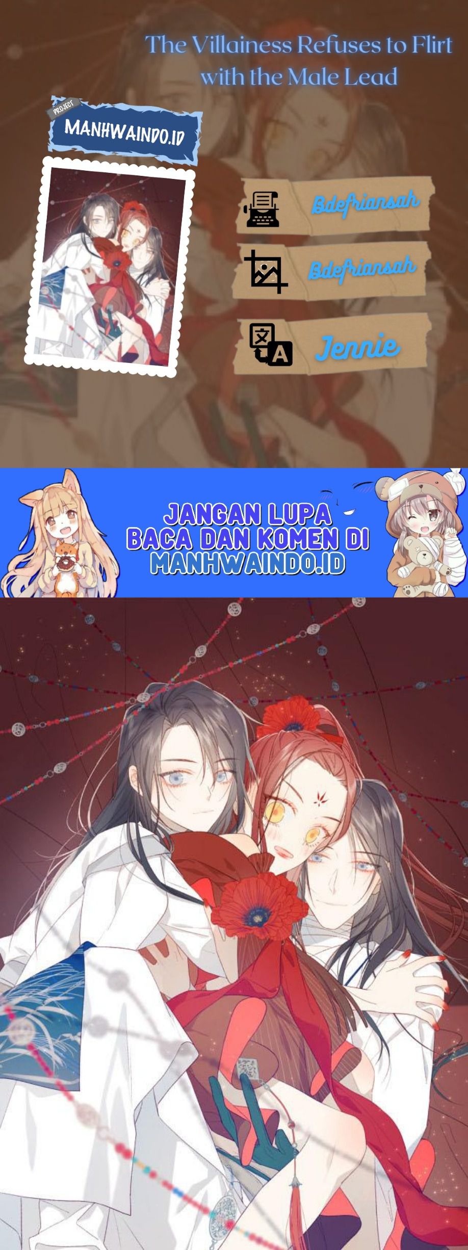 The Villainess Refuses to Flirt with the Male Lead chapter 38