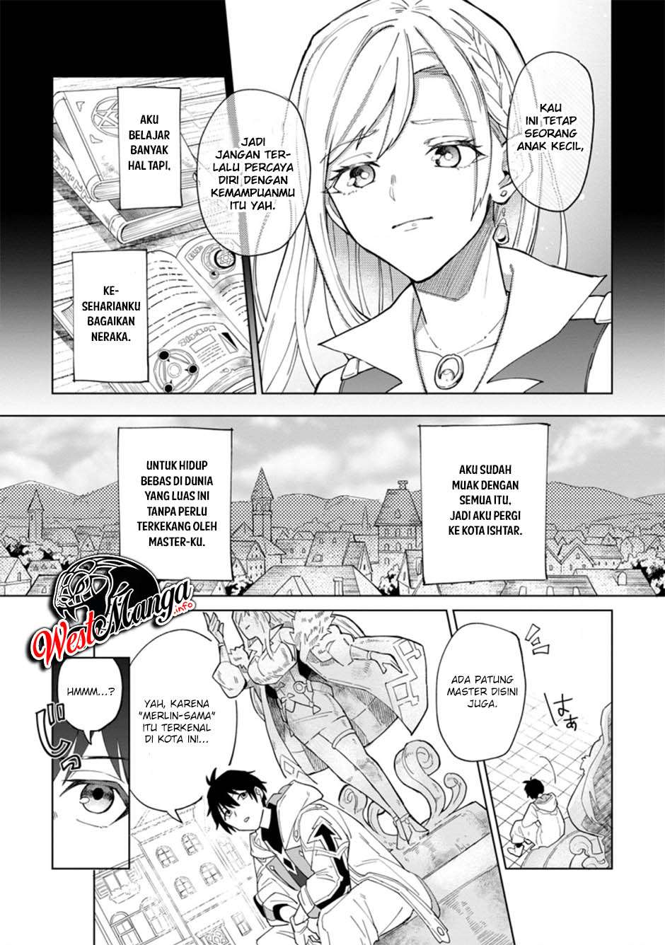 The White Mage Who Was Banished Chapter 01 Bahasa Indonesia