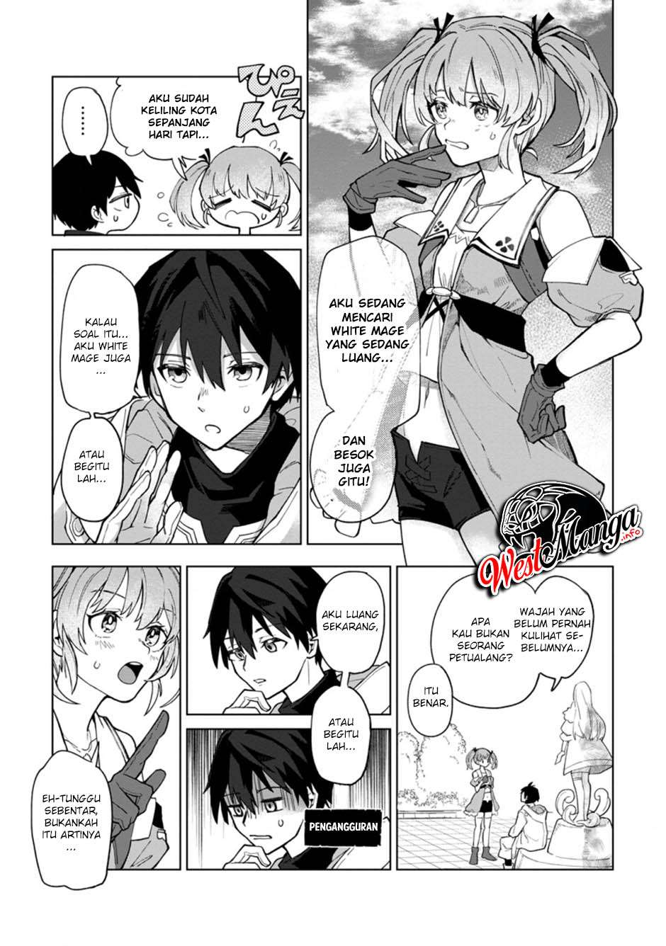 The White Mage Who Was Banished Chapter 01 Bahasa Indonesia