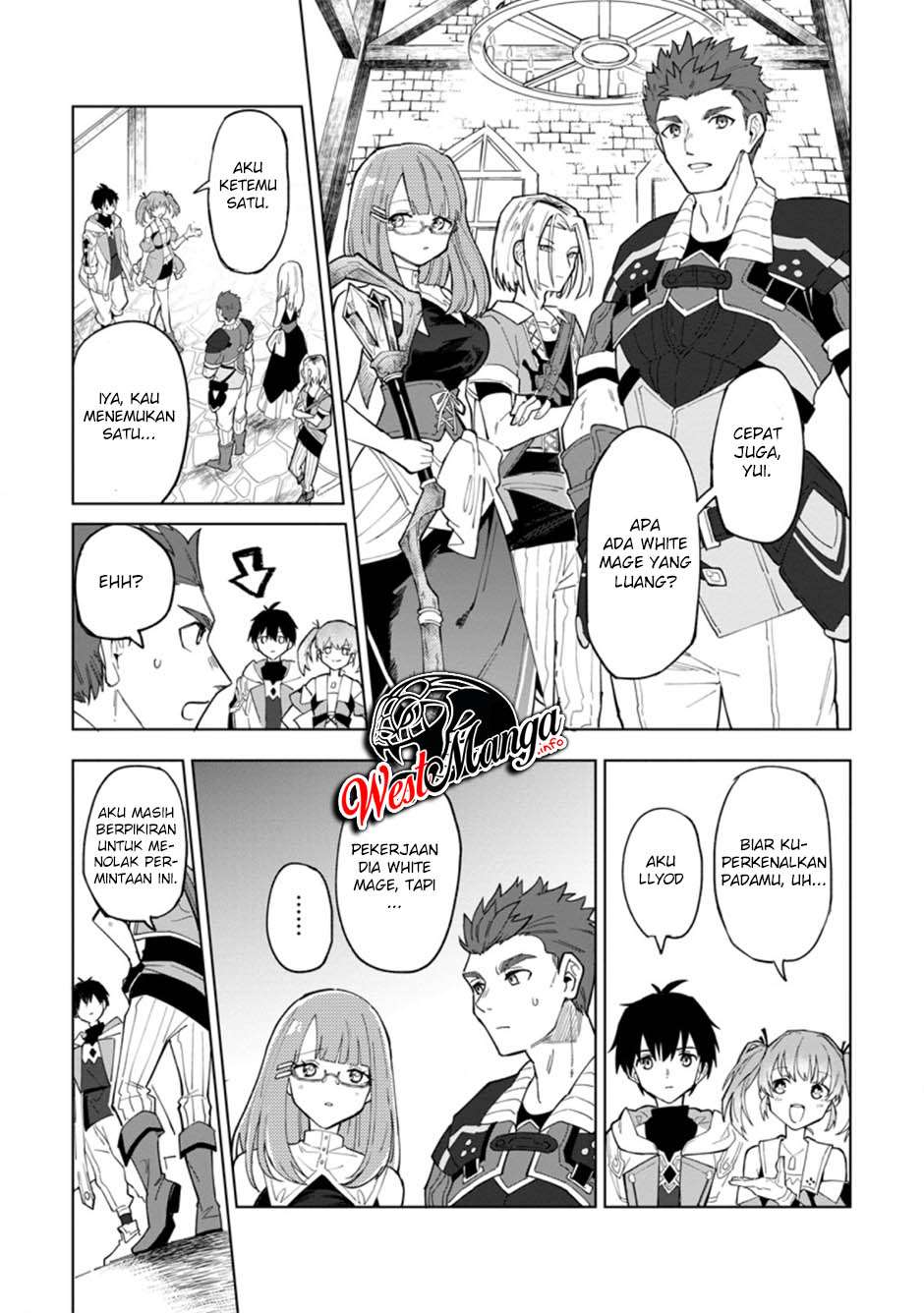 The White Mage Who Was Banished Chapter 01 Bahasa Indonesia