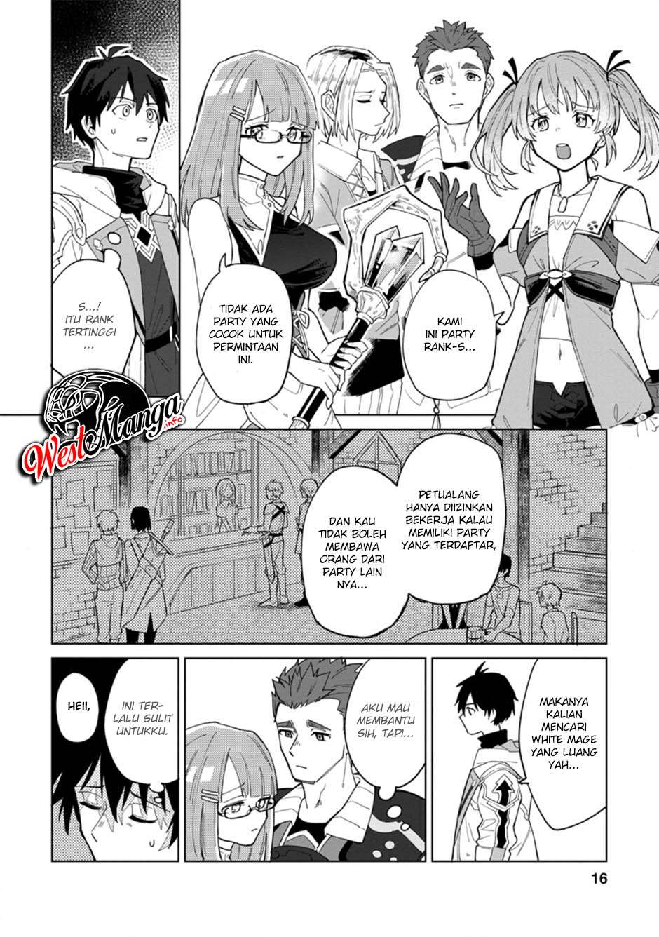The White Mage Who Was Banished Chapter 01 Bahasa Indonesia