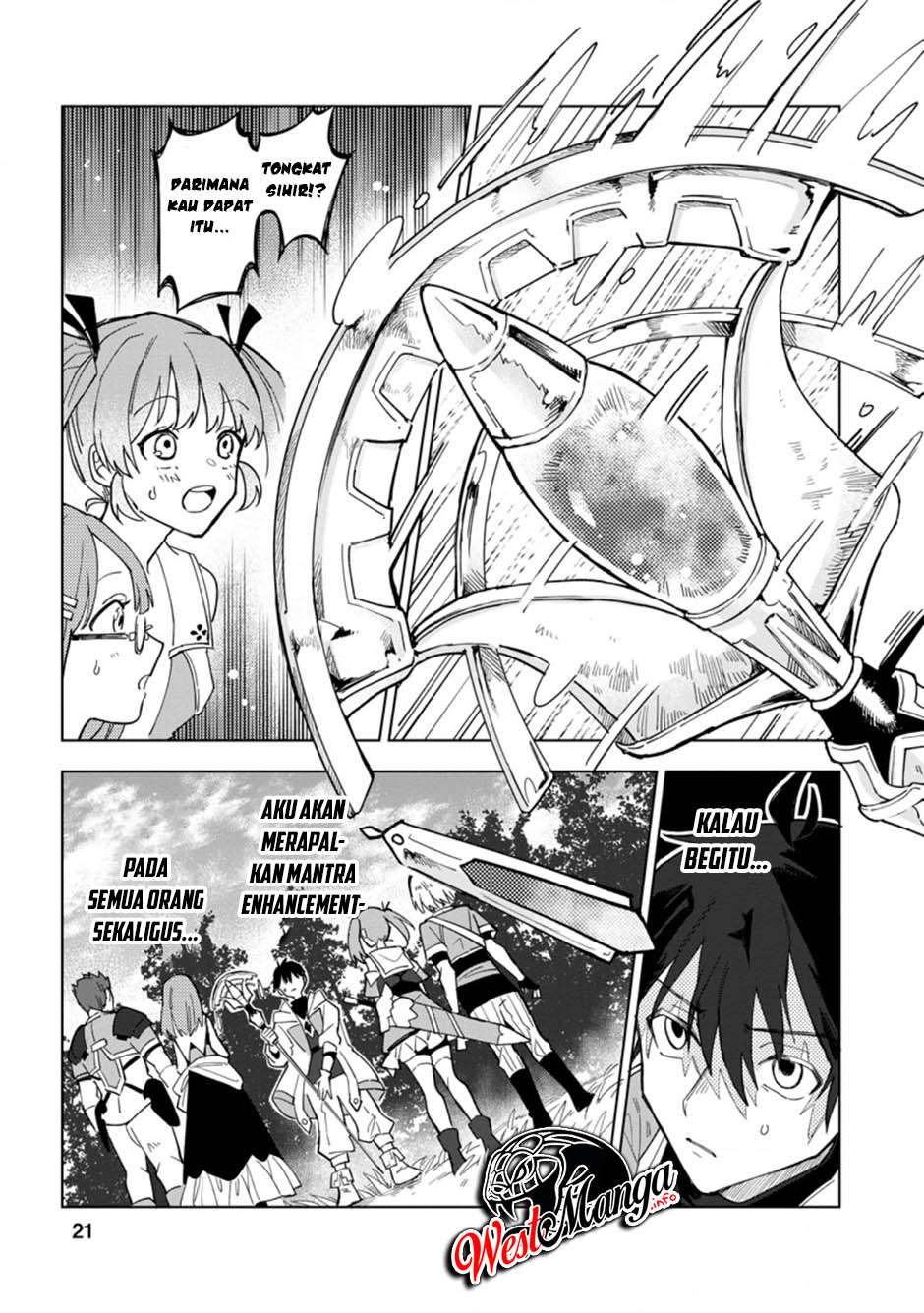 The White Mage Who Was Banished Chapter 01 Bahasa Indonesia