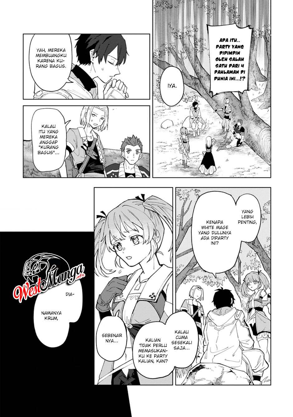 The White Mage Who Was Banished Chapter 01 Bahasa Indonesia